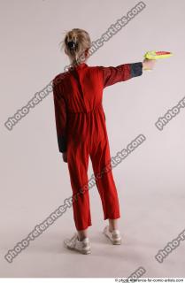 DENISA PILOT STANDING POSE WITH GUN 2